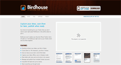 Desktop Screenshot of birdhouseapp.com